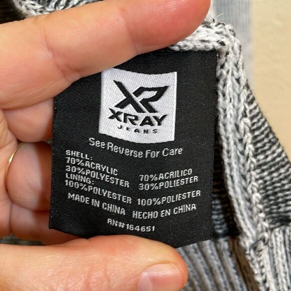 X-Ray Men's Full-Zip Sherpa Knit Hoodie Sweater size XL NWT - Picture 11 of 11